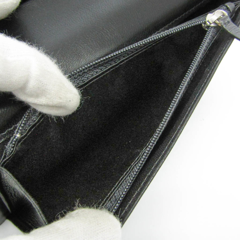 CHANEL Authentic Black Leather Wallet - Picture 5 of 15